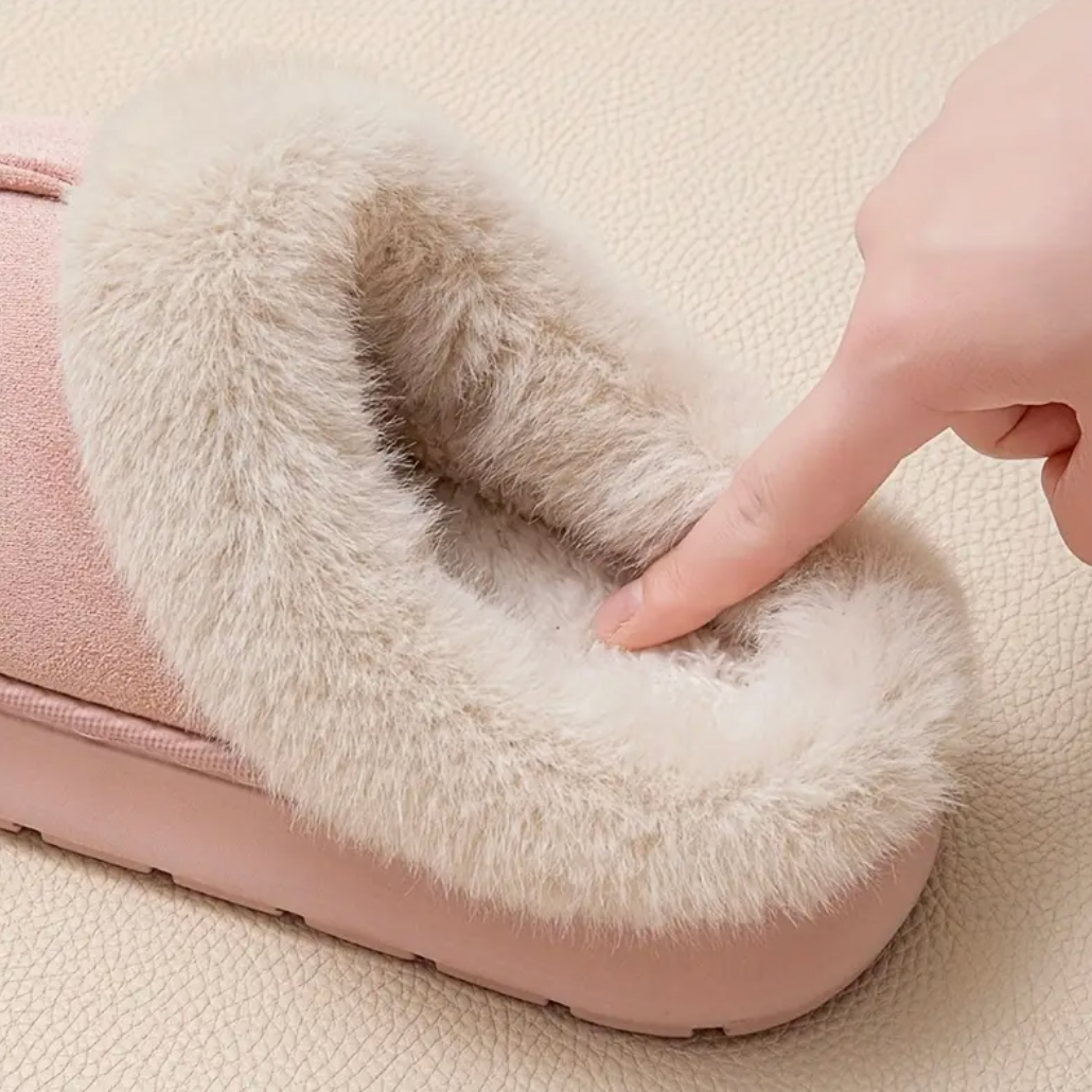 Puha Szőrme Papucs - Téli Meghittség