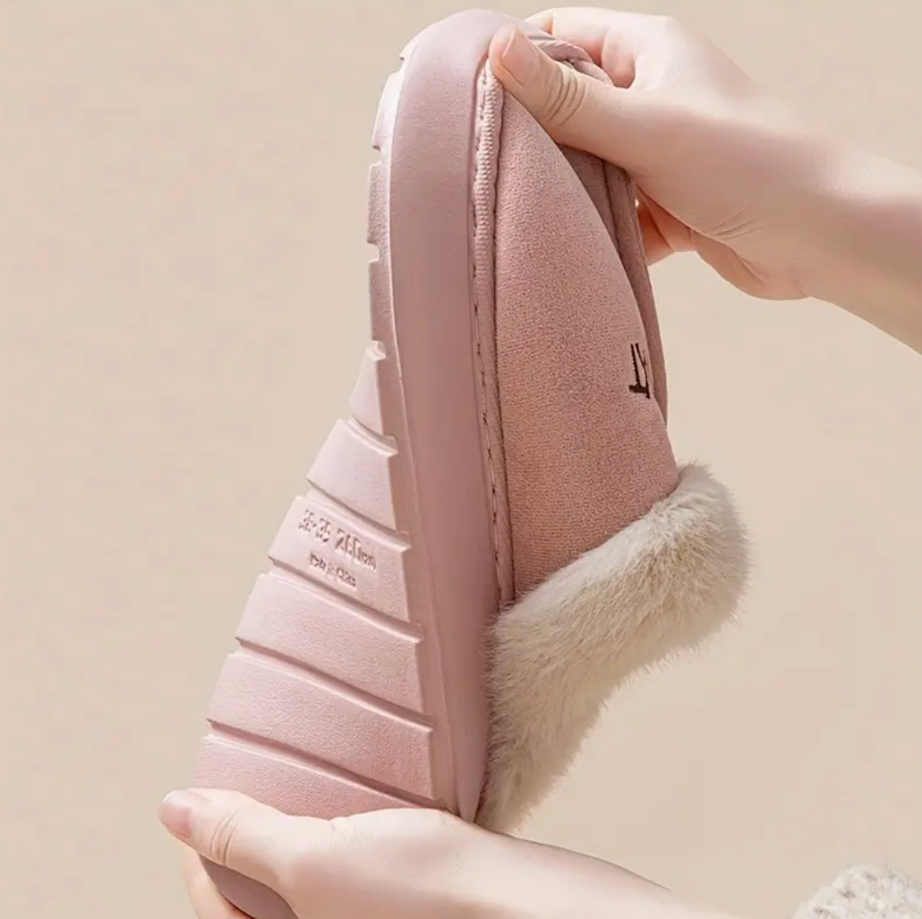 Puha Szőrme Papucs - Téli Meghittség