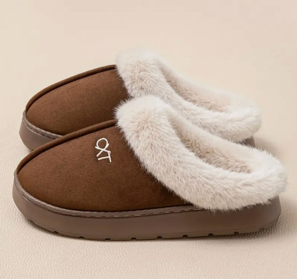Puha Szőrme Papucs - Téli Meghittség